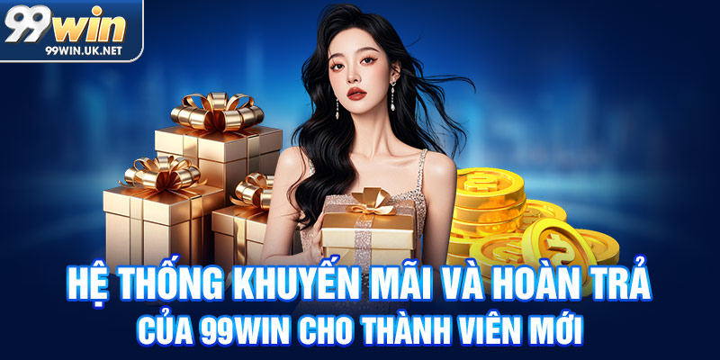 Hệ thống khuyến mãi và hoàn trả của 99Win cho thành viên mới Hệ thống khuyến mãi và hoàn trả của 99Win cho thành viên mới
